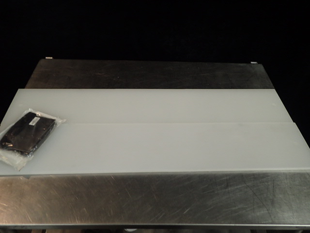 lot 3838 image: Lot of Two Cutting Boards and Two Dough Scraper