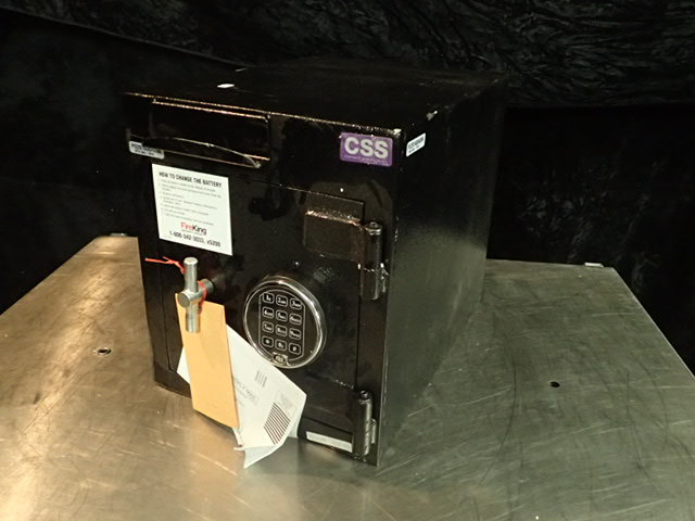 lot 3842 image: Fire King Digital Keypad Safe