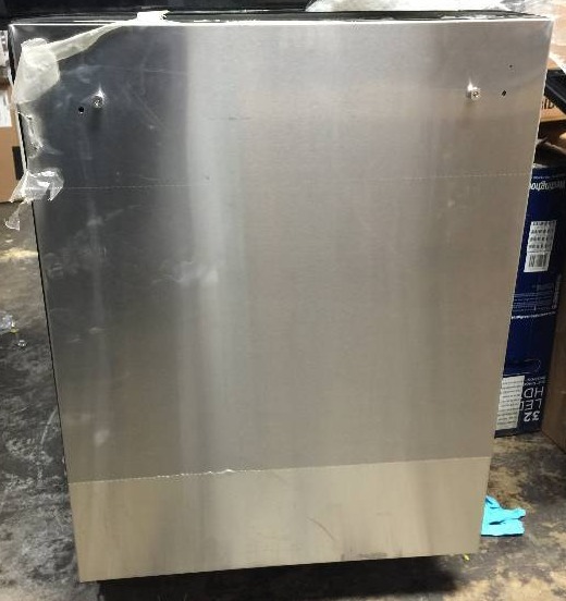 lot 449 image: Kenmore 13543 24 Built-In Dishwasher w PowerWave Spray Arm - Stainless Steel