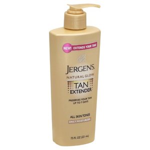 lot 17138 image: Jergens Natural Glow Tan Extender Daily Moisturizer 7.5 fl. oz. Pump