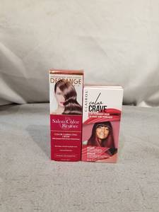lot 17145 image: LOT OF SALON COLOR RESTORE AND CLAIROL COLOR CRAVE SCARLET
