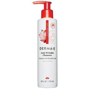 lot 17148 image: Derma E Anti-Wrinkle Vitamin A Glycolic Cleanser With Papaya, Face Wash for All Skin Types, 6.0 Fl Oz