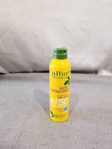 lot 17155 image: ALBA BOTANICA KIDS SUNSCREEN TROPICAL FRUIT CLEAR SPRAY SPF 50