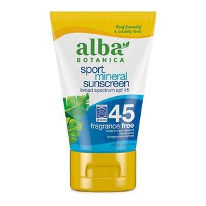 lot 17178 image: Alba Botanica Mineral Sport FF Sunscreen SPF45  CREAM