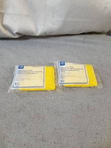 lot 17188 image: LOT OF 2 MEDLINE DOUBLE TREAD SLIPPERS SIZE XL