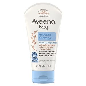 lot 17198 image: Aveeno Baby Eczema Therapy Moisturizing Cream with Natural Oatmeal, 5 oz