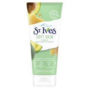 lot 17217 image: St. Ives Soft Skin Avocado and Honey Scrub 6 oz
