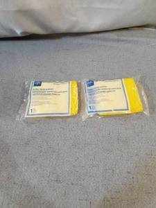 lot 17226 image: LOT OF 2 MEDLINE DOUBLE TREAD SLIPPERS SIZE XL