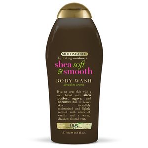 lot 17233 image: OGX Shea Soft & Smooth Body Wash 19.5 oz