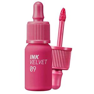 lot 17245 image: Peripera Ink the Velvet Lip Tint  High Pigment Color, Longwear, Weightless, Not Animal Tested, Gluten-Free, Paraben-Free  Sparkling Pink (#09), 0.14 fl oz