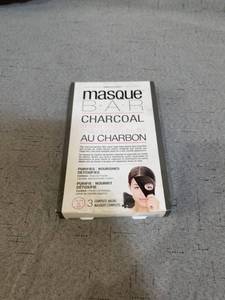 lot 17278 image: Masque Bar Charcoal Sheet Mask Charcoal - 3 EA