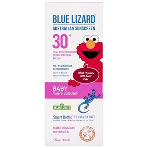lot 17297 image: Blue Lizard Australian Sunscreen Lotion - Baby, SPF 30, 5 Oz