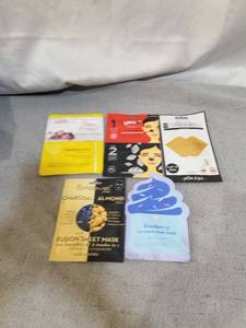 lot 17299 image: LOT OF 5 FACE, LIP OR NOSE BEAUTY MASK