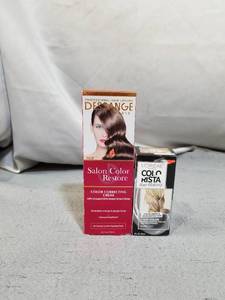 lot 87621 image: LOT OF SALON COLOR RESTORE AND LOREAL COLORISTA HAIR MAKEUP GREY