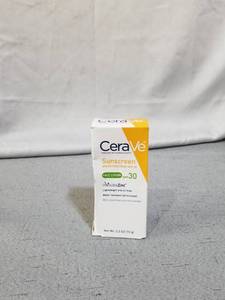 lot 87623 image: CeraVe Developed with Dermatologists Sunscreen Broad Spectrum SPF 30 Face  LOTION