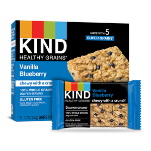 lot 87642 image: VANILLA BLUEBERRY GRANOLA BARS, VANILLA BLUEBERRY