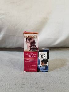 lot 87661 image: LOT OF SALON COLOR RESTORE AND LOREAL COLORISTA HAIR MAKEUP BLUE