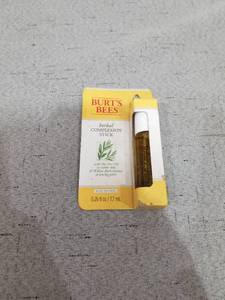 lot 87700 image: BURTS BEES HERBAL COMPLEXION STICK W TEA TREE OIL & WILLOW BARK 0.26 FL Oz.