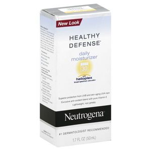 lot 87706 image: Neutrogena Healthy Defense Daily Broad Spectrum SPF 30 Sunscreen Moisturizer, 1.7 oz