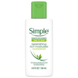 lot 87720 image: Simple Replenishing Rich Facial Moisturizer, 4.2 oz
