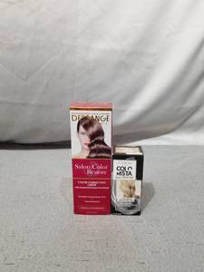 lot 87736 image: LOT OF SALON COLOR RESTORE AND LOREAL COLORISTA HAIR MAKEUP GREY