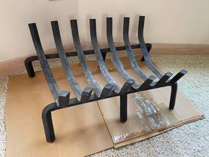lot 9764 image: Fireplace Log Rack - See pics for Measurements