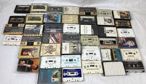 lot 9814 image: Lot of Cassette Tapes Some are Blanks New in Package