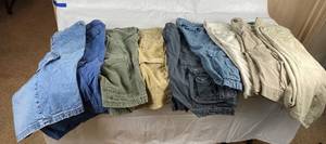 lot 9924 image: Lot of Mens Designer Shorts - Lucky Brand, Polo, Tommy Bahama and more Size 38 waist