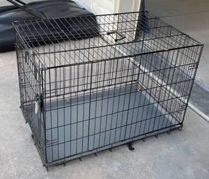 lot 9987 image: Big Animal Crate - You & Me - Great for Dogs - Nice & Clean 25 tall x 35 deep