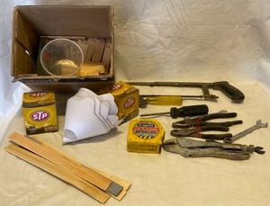 lot 3268 image: Shop Tools and Paint Supplies
