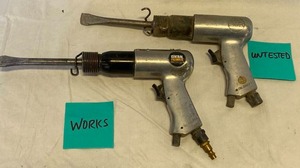 lot 3273 image: Lot of 2 - Pneumatic Air Chisels
