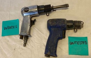 lot 3274 image: Lot of 2 - Pneumatic Air Chisels