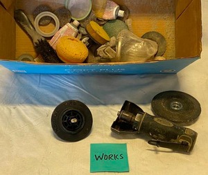 lot 3281 image: Pneumatic Die Grinder with Supplies - Works