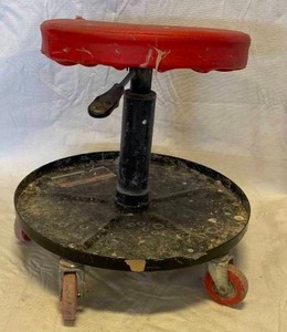 lot 3308 image: Pittsburgh Pneumatic Roller Seat
