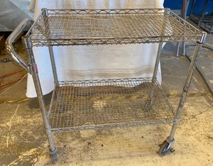 lot 3339 image: Rolling Metro Cart