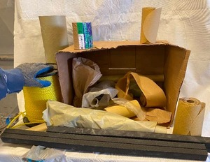 lot 3366 image: Lot of Autobody Supplies - Paper Wrap, Wrap and More See Pics