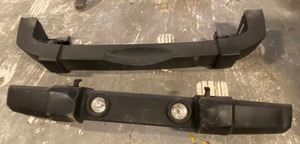 lot 3369 image: Front and Back Bumper Set for 2014 Jeep Wrangler