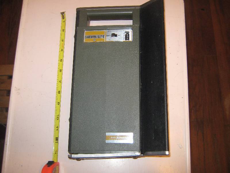 lot 7012 image: Gould -Burgess Safari Light fluorescent bulb, no power supply- untested