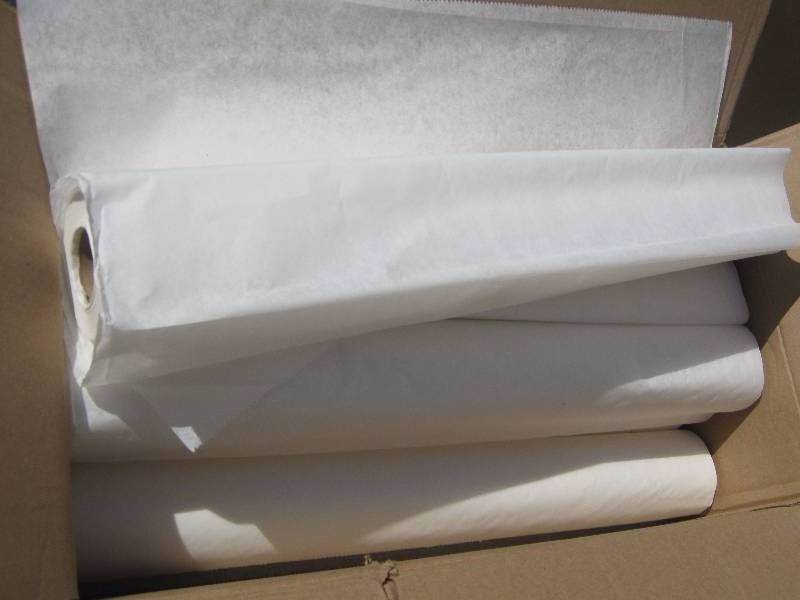 lot 7047 image: Tidi Products Exam Table Paper 916213 Exam Table Barriers Crepe 21 x 125 ft. White 12 rolls per case- Great Packing Material