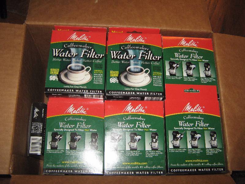 lot 7076 image: 49 ct. lot Melitta Coffee Maker Filter, each filter lasts for one month, Model WF-1