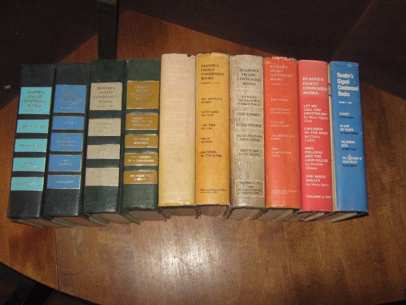 lot 7116 image: 10 ct lot readers Digest Condensed Books