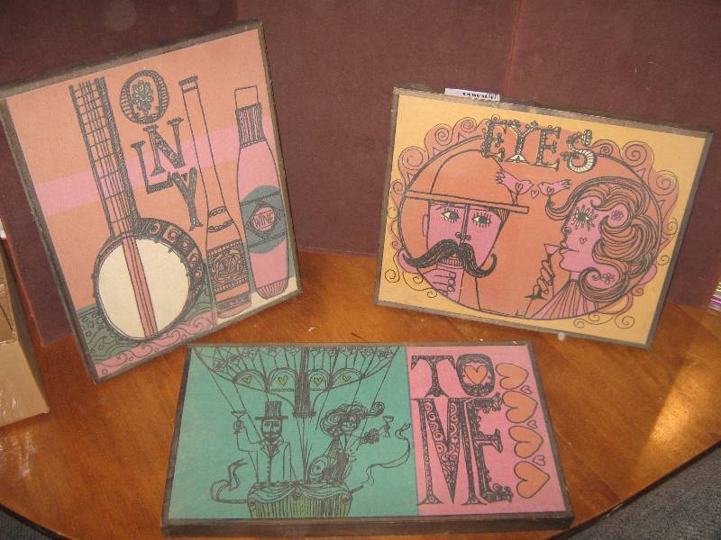 lot 7168 image: 3 ct. lot vintage pictures