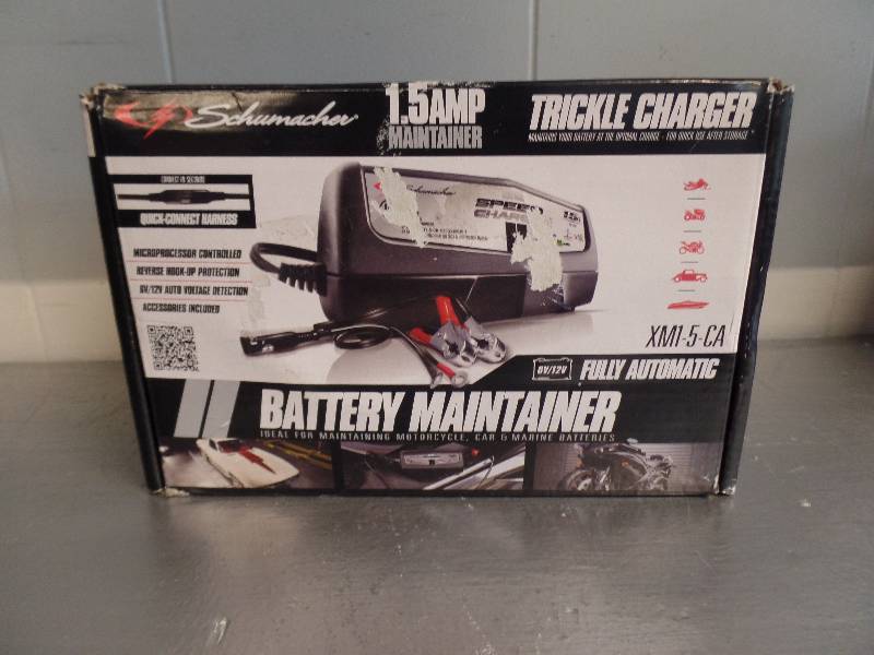 lot 1063 image: SCHUMACHER 1.5AMP FULLY AUTOMATIC