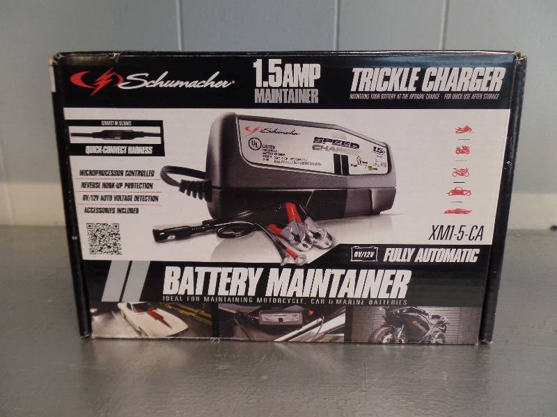 lot 1069 image: SCHUMACHER 1.5AMP FULLY AUTOMATIC