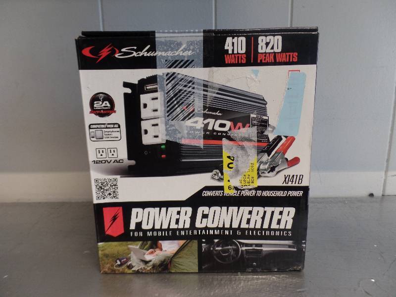 lot 1070 image: SCHUMACHER 410 WATTS 820 PEAK WATTS