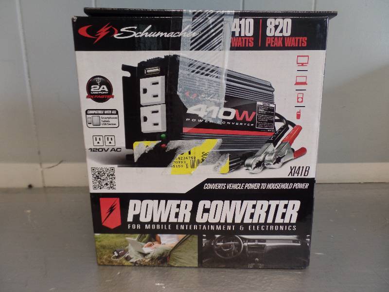 lot 1073 image: SCHUMACHER 410 WATTS 820 PEAK WATTS