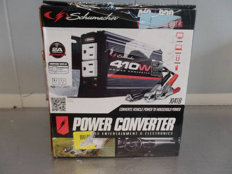 lot 1074 image: SCHUMACHER 410 WATTS 820 PEAK WATTS