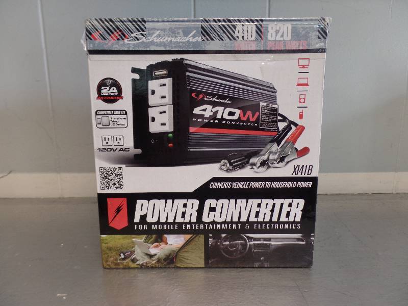 lot 1075 image: SCHUMACHER 410 WATTS 820 PEAK WATTS