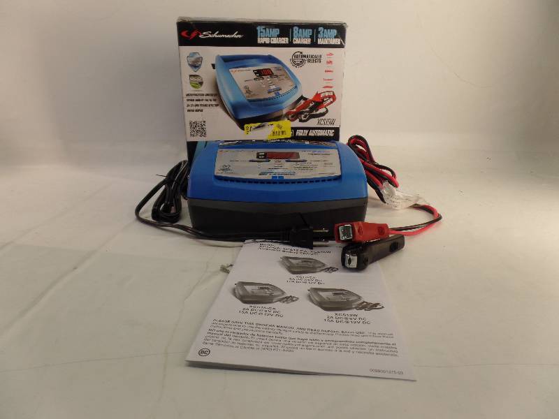 lot 1083 image: SCHUMACHER 15 AMP RAPID CHARGER