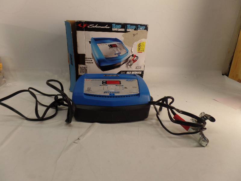 lot 1093 image: SCHUMACHER 15 AMP RAPID CHARGER